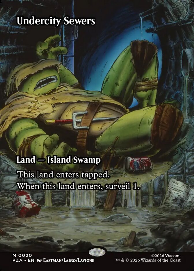 Undercity Sewers (20) - Teenage Mutant Ninja Turtles Source Material (PZA)