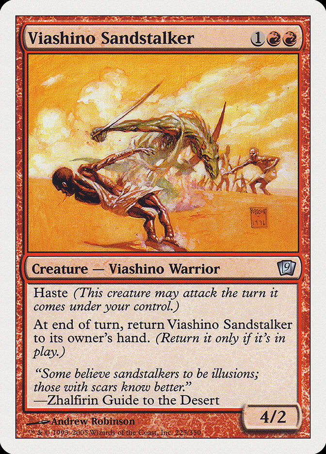 Viashino Sandstalker (225) - Ninth Edition (9ED)