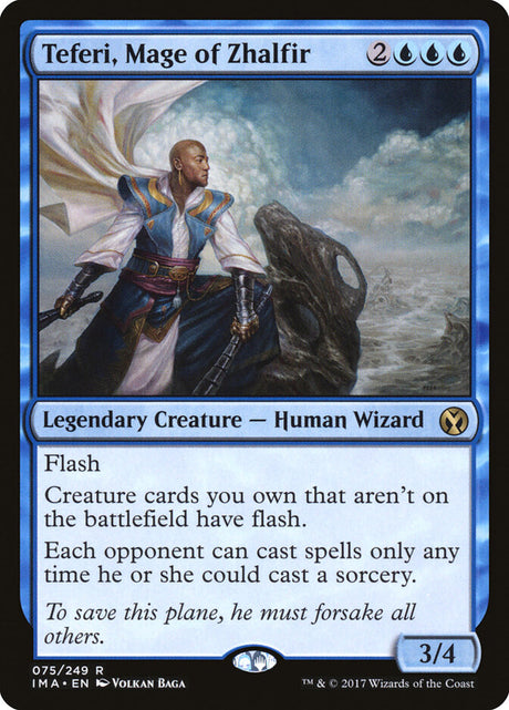 Teferi, Mage of Zhalfir (75) - Iconic Masters (IMA)