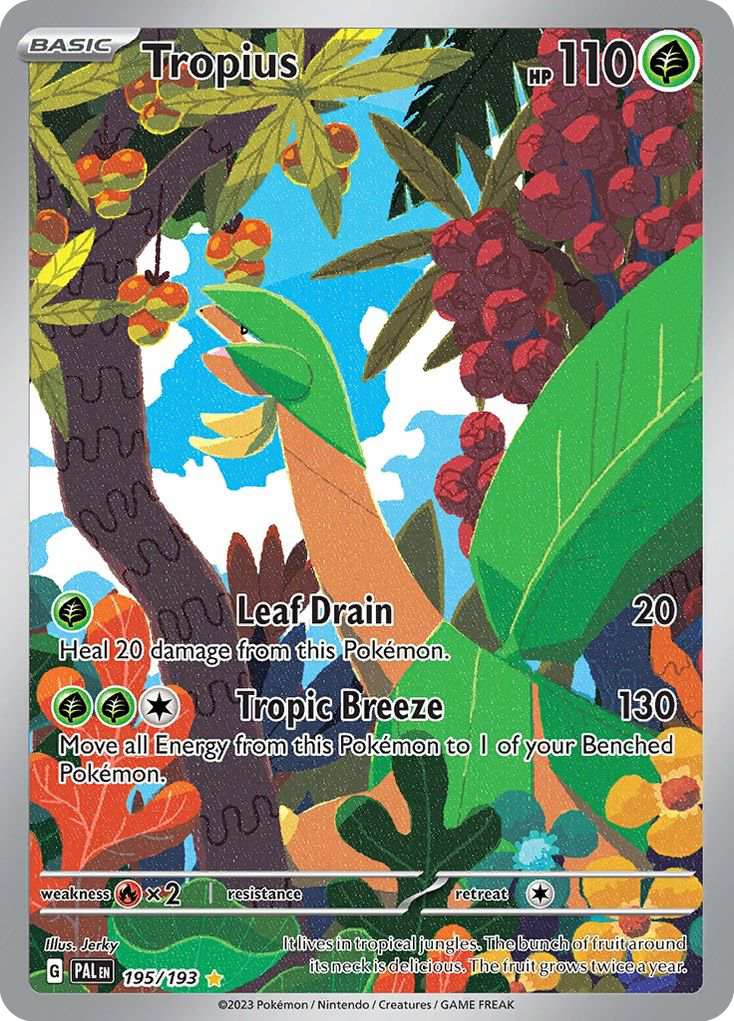 Tropius (195/193) - [Illustration Rare] Paldea Evolved (PAL)