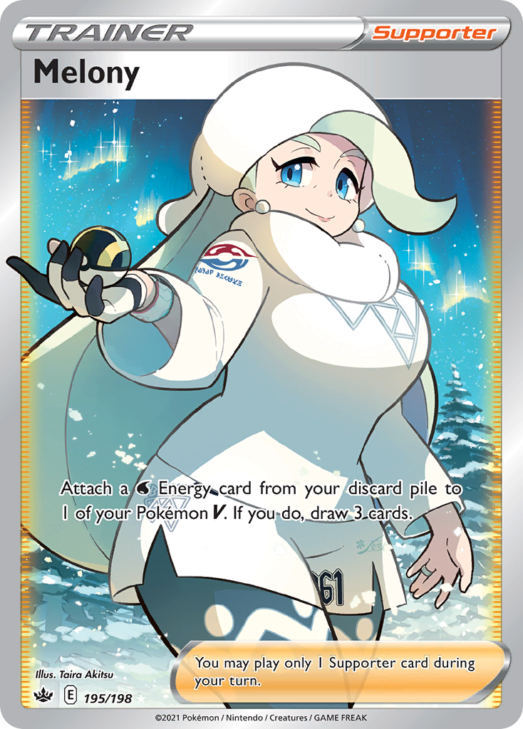 Melony (195/198) - [Full Art] Chilling Reign (CRE)