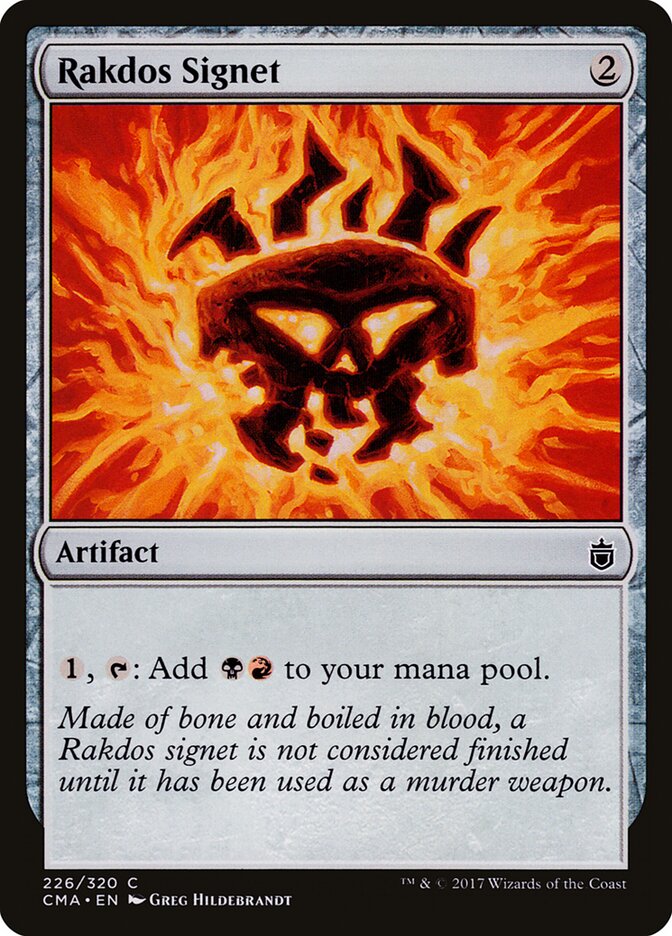 Rakdos Signet (226) - Commander Anthology (CMA)