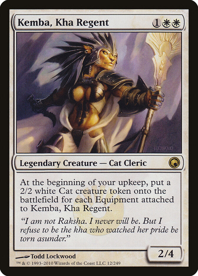 Kemba, Kha Regent (12) - Scars of Mirrodin (SOM)