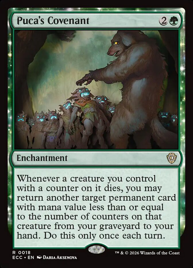 Puca's Covenant (18) - Lorwyn Eclipsed Commander (ECC)