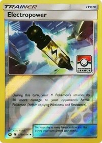 Electropower - 172a/214 (Pokemon League) (172a) - League & Championship Cards (PR)