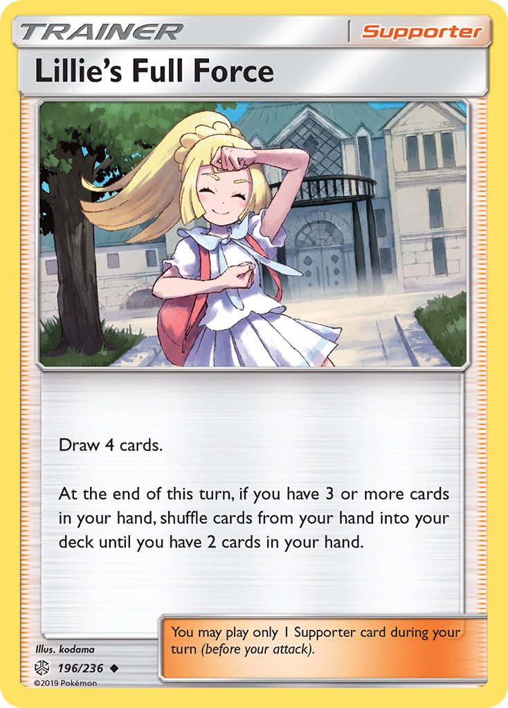 Lillie's Full Force (196/236) - Cosmic Eclipse (CEC)