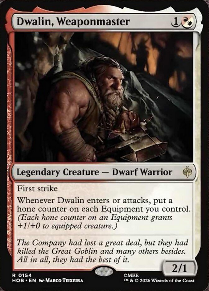 Dwalin, Weaponmaster (154) - The Hobbit (HOB)