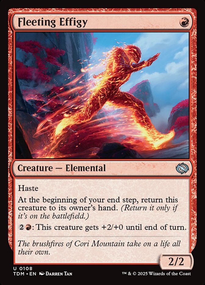 Fleeting Effigy (108) - Tarkir: Dragonstorm (TDM)