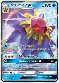 Starmie GX (14) - Hidden Fates (HIF)