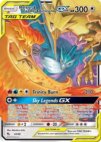 Moltres & Zapdos & Articuno GX (44) - Hidden Fates (HIF)