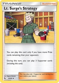 Lt. Surge's Strategy (60) - Hidden Fates (HIF)