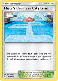 Misty's Cerulean City Gym (61) - Hidden Fates (HIF)