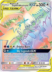Moltres & Zapdos & Articuno GX (Secret) (69) - Hidden Fates (HIF)