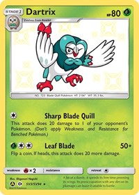 Dartrix (SV3) - Hidden Fates: Shiny Vault (HIF:SV)