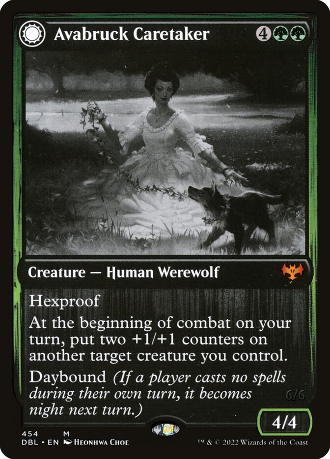 Avabruck Caretaker // Hollowhenge Huntmaster - Innistrad: Double Feature (DBL)