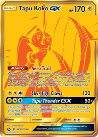 Tapu Koko GX (SV93) - Hidden Fates: Shiny Vault (HIF:SV)