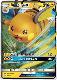 Raichu GX (SM213) - SM Promos (SMP)