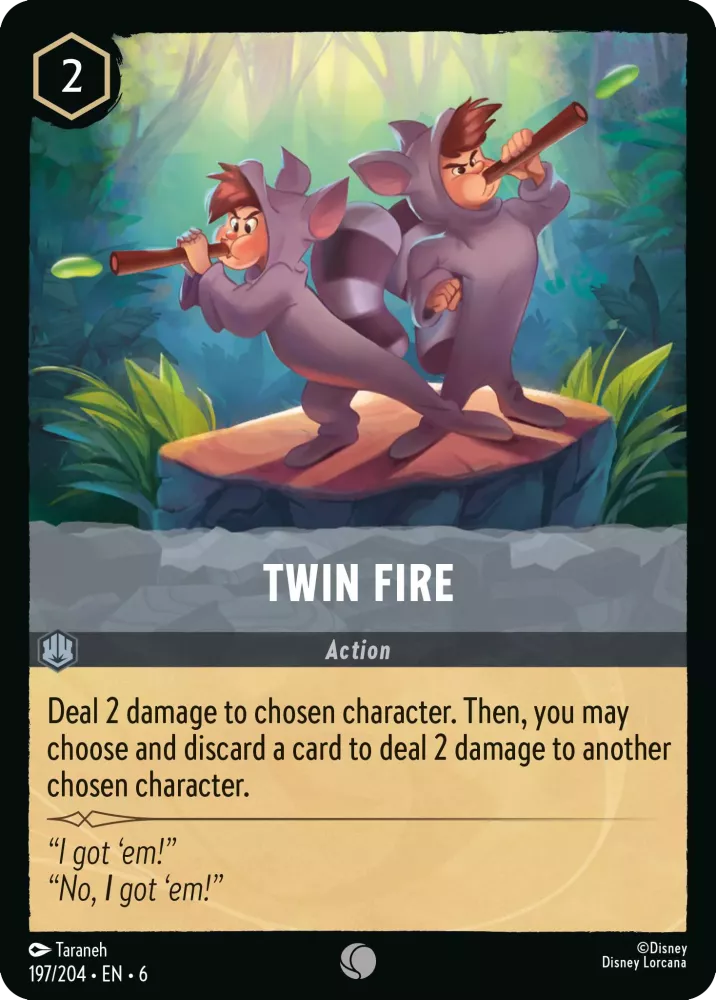 Twin Fire - [Foil] Azurite Sea (6)