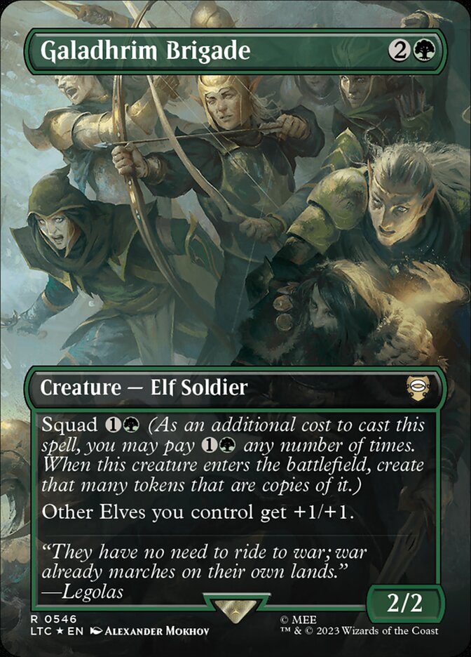 Galadhrim Brigade (546) - Tales of Middle-earth Commander (LTC)