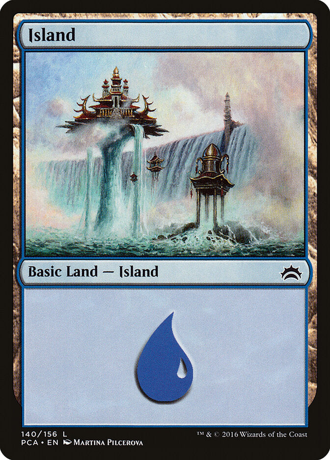 Island (140) - Planechase Anthology (PCA)