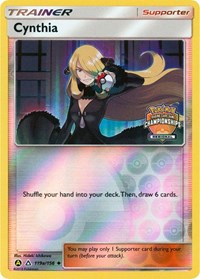 Cynthia - 119a/156 (Regional Championships) (119a) - League & Championship Cards (PR)