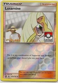 Lusamine - 153a/156 (League Challenge) (153a) - League & Championship Cards (PR)
