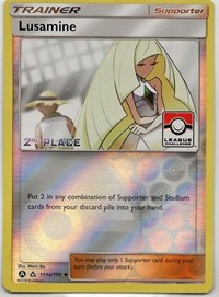Lusamine - 153a/156 (League Challenge) (153a) - League & Championship Cards (PR)