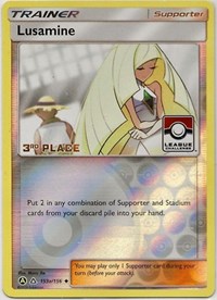 Lusamine - 153a/156 (League Challenge) (153a) - League & Championship Cards (PR)