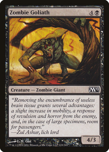 Zombie Goliath (119) - Magic 2012 (M12)