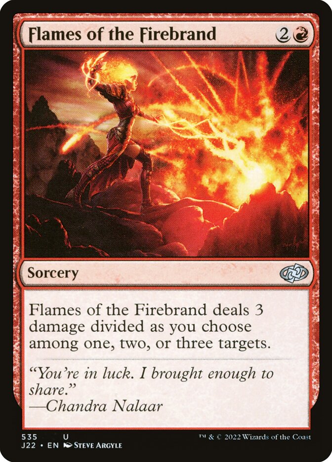 Flames of the Firebrand (535) - Jumpstart 2022 (J22)