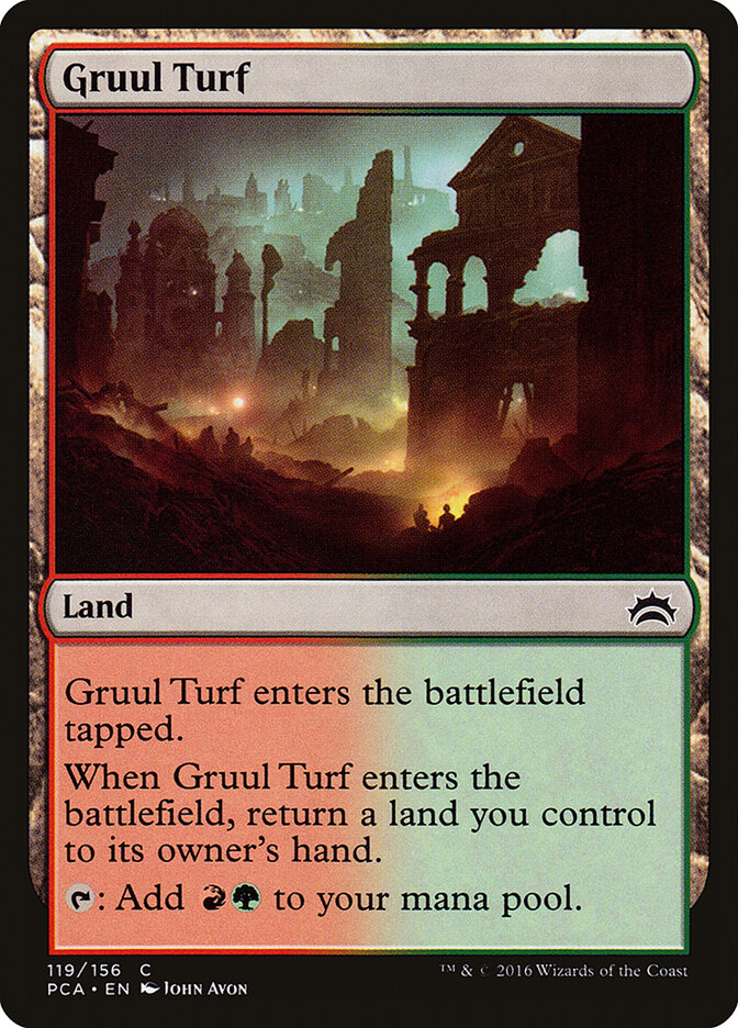Gruul Turf (119) - Planechase Anthology (PCA)