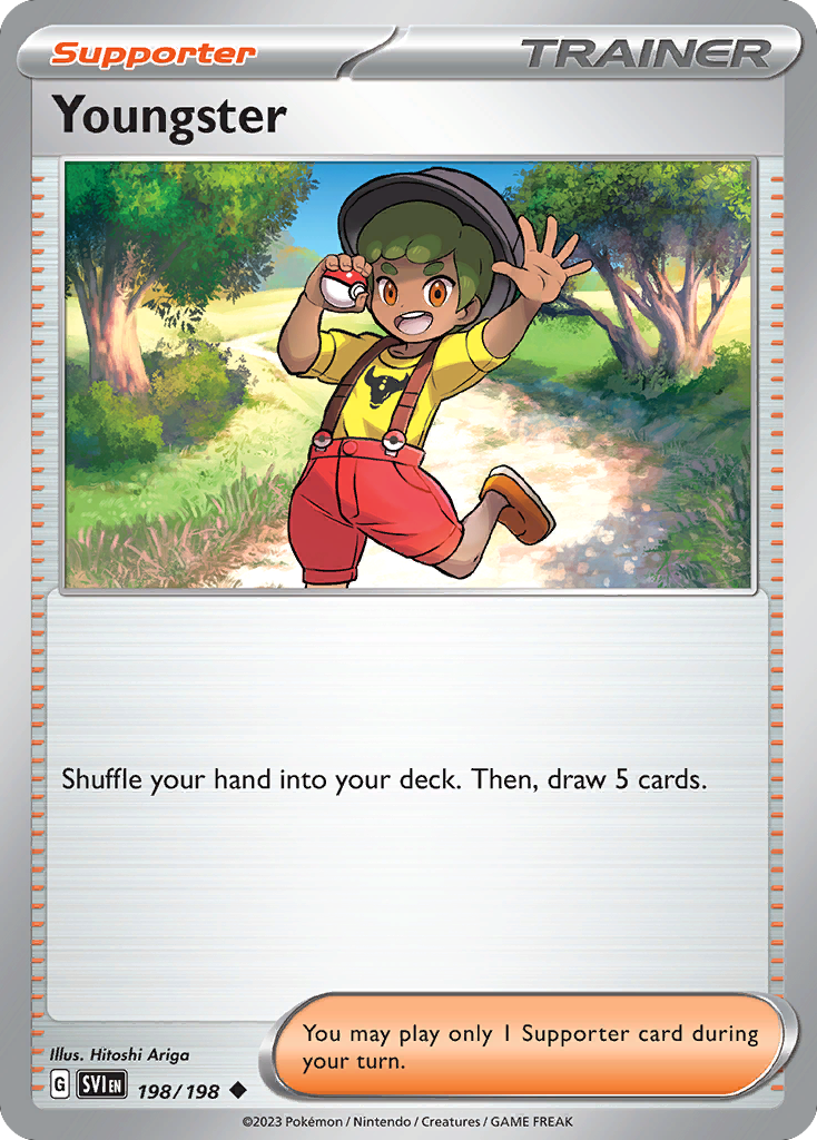 Youngster (198/198) - [Reverse Holo] Scarlet & Violet (SVI)