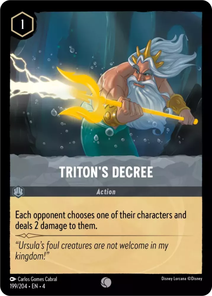 Triton's Decree - [Foil] Ursula's Return (4)