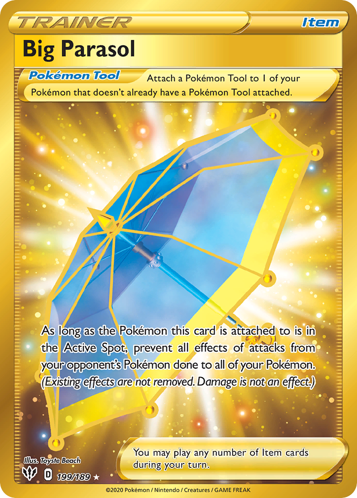 Big Parasol (199/189) - [Secret Rare] Darkness Ablaze (DAA)