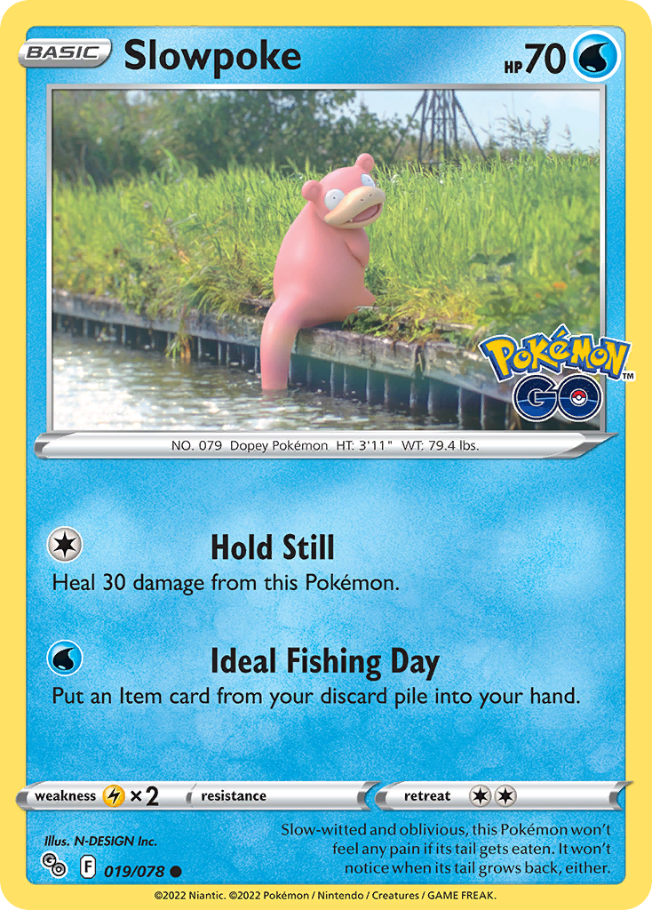 Slowpoke (19/78) - Pokemon GO (PGO)