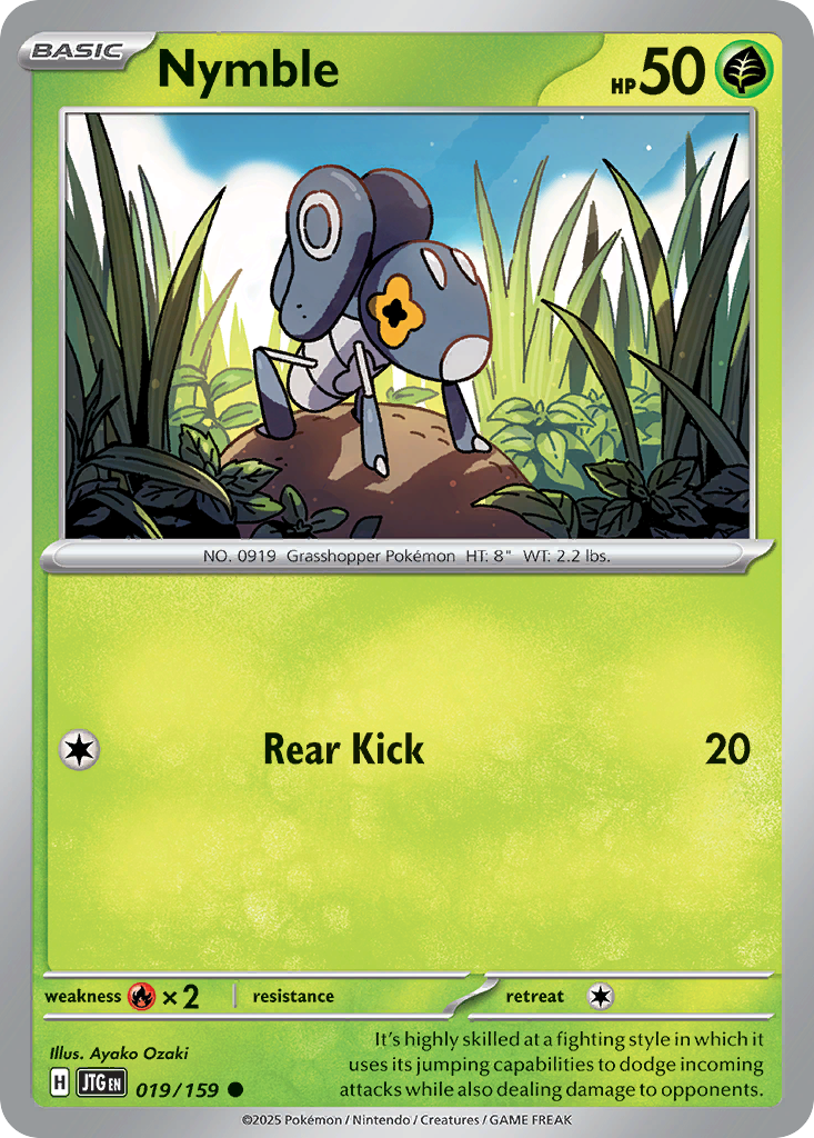 Nymble (19/159) - [Reverse Holo] Journey Together (JTG)