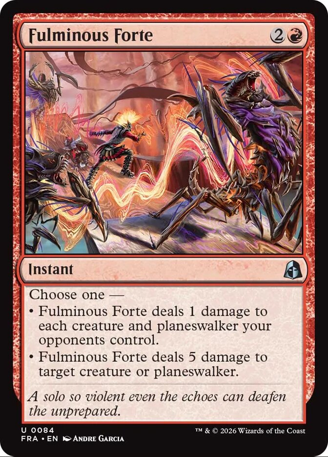 Fulminous Forte (84) - Reality Fracture (FRA)