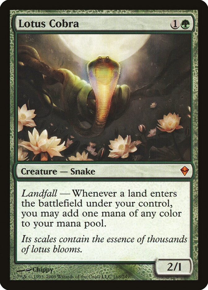 Lotus Cobra (168) - Zendikar (ZEN)