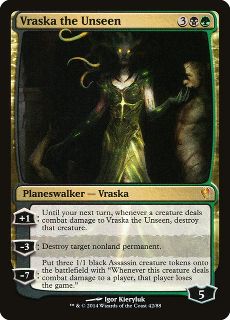 Vraska the Unseen (42) - Duel Decks: Jace vs. Vraska (DDM)