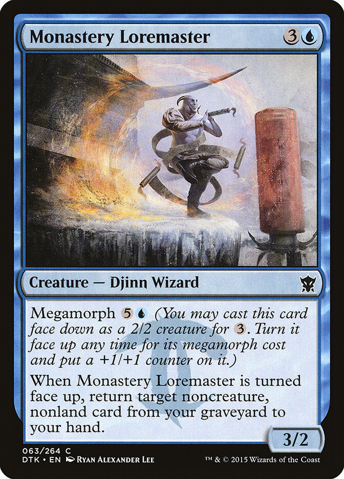 Monastery Loremaster (63) - Dragons of Tarkir (DTK)