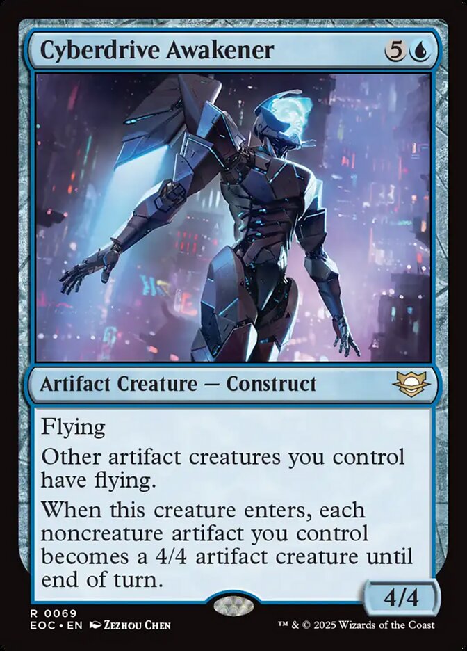 Cyberdrive Awakener (69) - Edge of Eternities Commander (EOC)