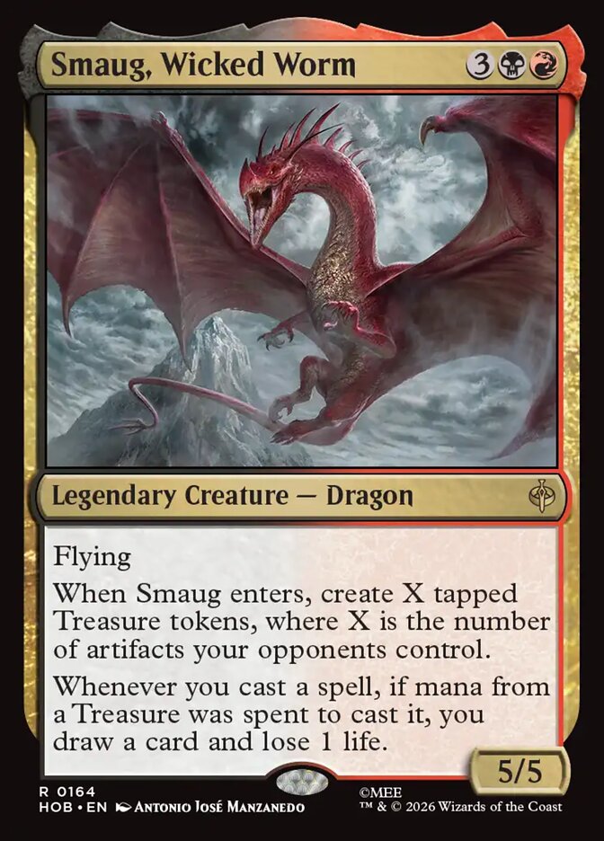Smaug, Wicked Worm (164) - The Hobbit (HOB)