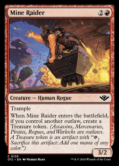 Mine Raider (135) - Outlaws of Thunder Junction (OTJ)
