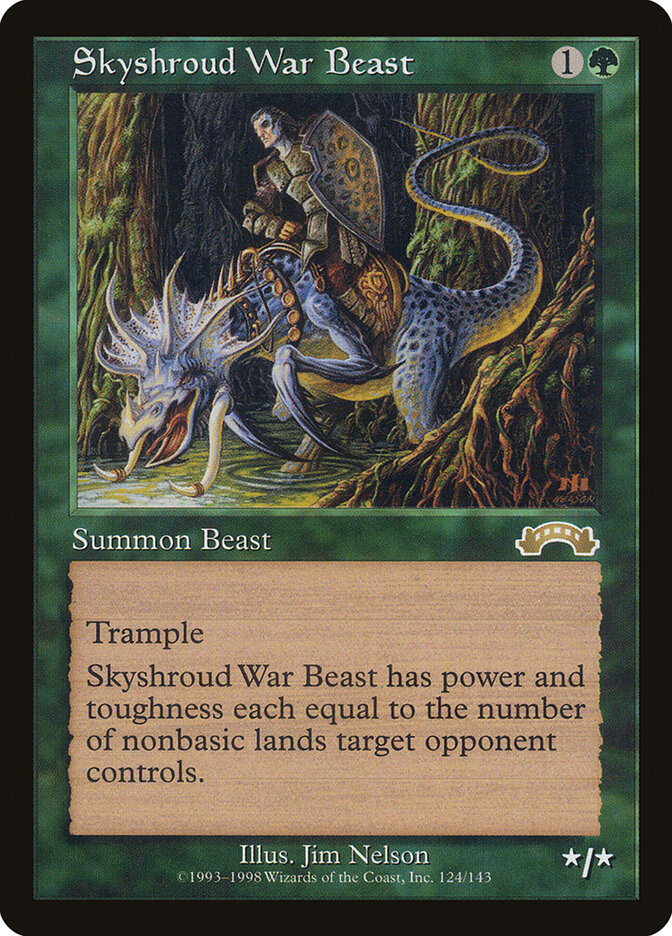 Skyshroud War Beast (124) - Exodus (EXO)