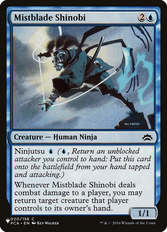 Mistblade Shinobi (PCA-20) - The List (PLST)