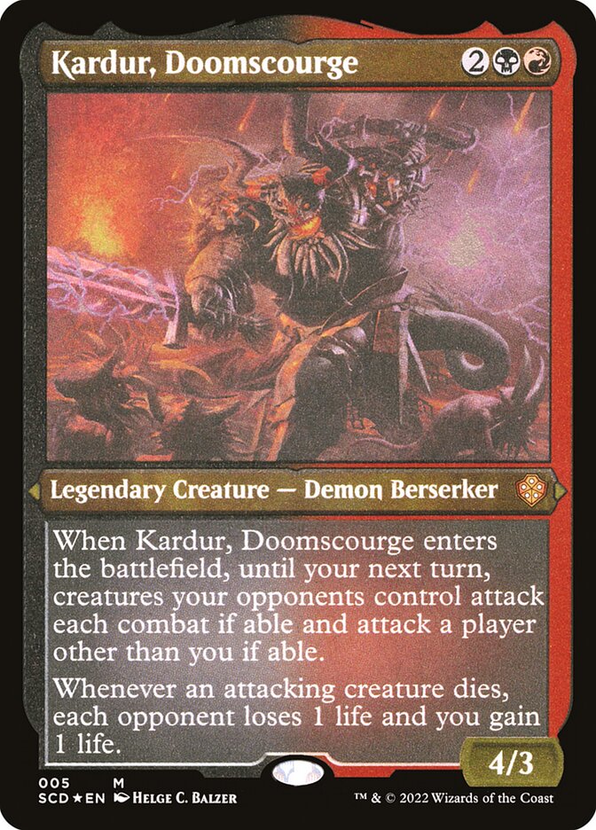 Kardur, Doomscourge (5) - Starter Commander Decks (SCD)