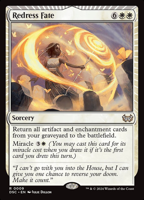 Redress Fate (9) - Duskmourn: House of Horror Commander (DSC)