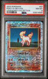 Ponyta #87 - [Reverse Holo, Graded PSA 8] Legendary Collection