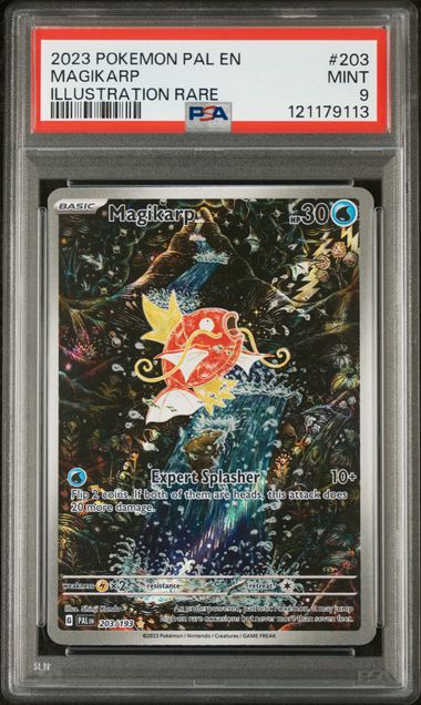 Magikarp (Illustration Rare) #203  [Graded PSA 9] - SV02: Paldea Evolved (PAL)
