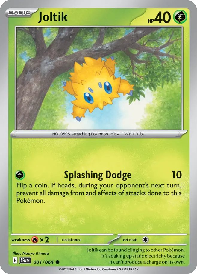 Joltik (1/64) - [Reverse Holo] Shrouded Fable (SFA)